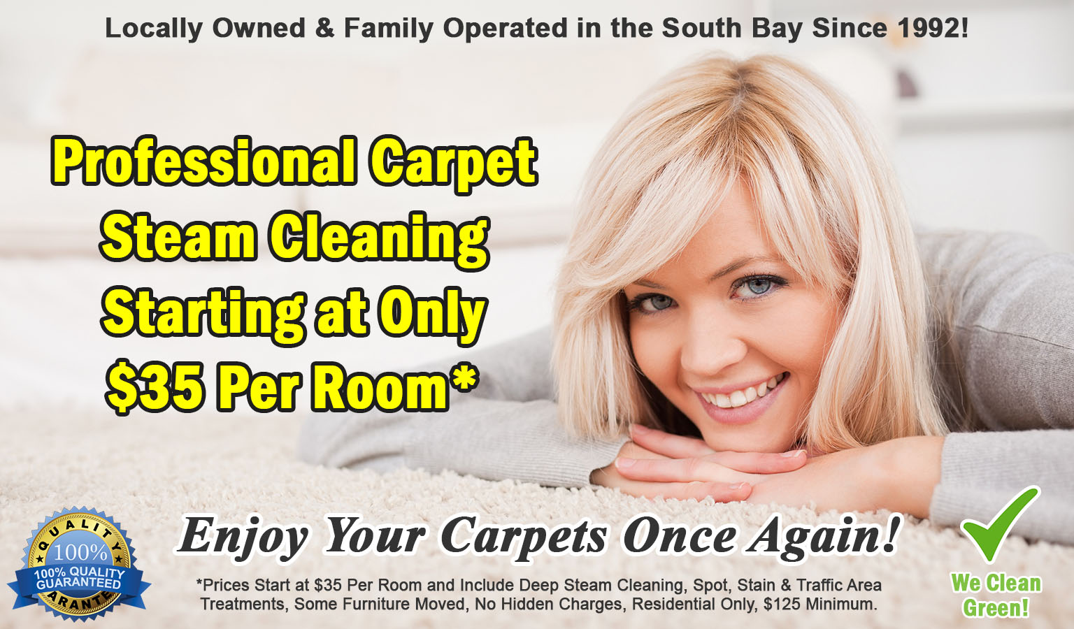 Carpet Cleaning & Upholstery Cleaning Torrance